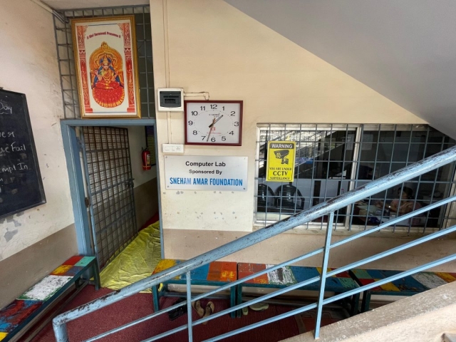 Sharada Vidyalaya school gathering
